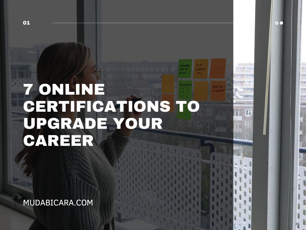 7 Recommended Online Certifications to Upgrade Your Career