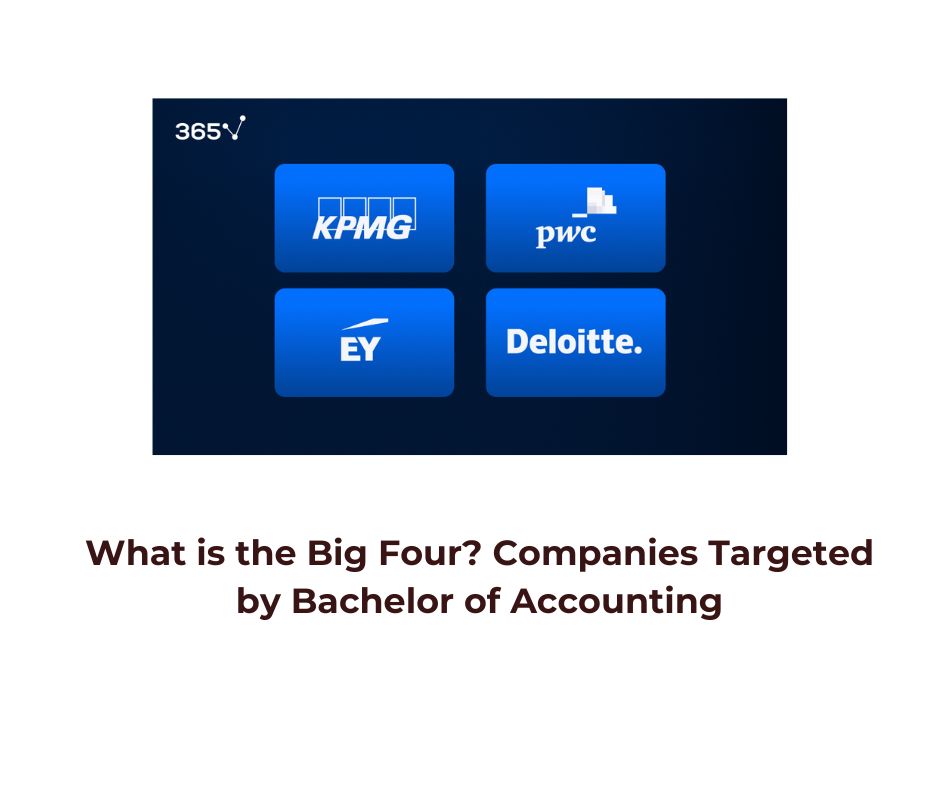 What is the Big Four? Companies Targeted by Bachelor of Accounting