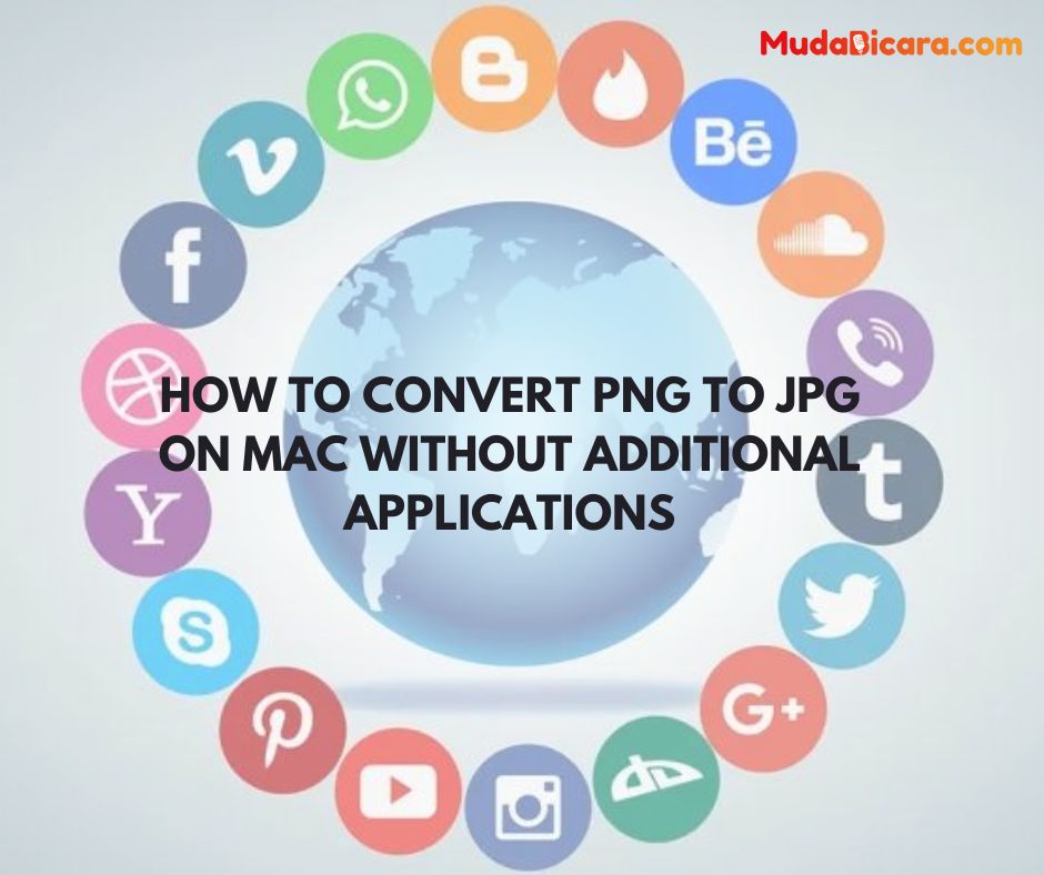 How to Convert PNG to JPG on Mac without Additional Applications