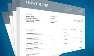 Contoh Invoice Pembayaran