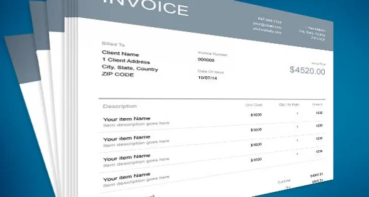 Contoh Invoice Pembayaran